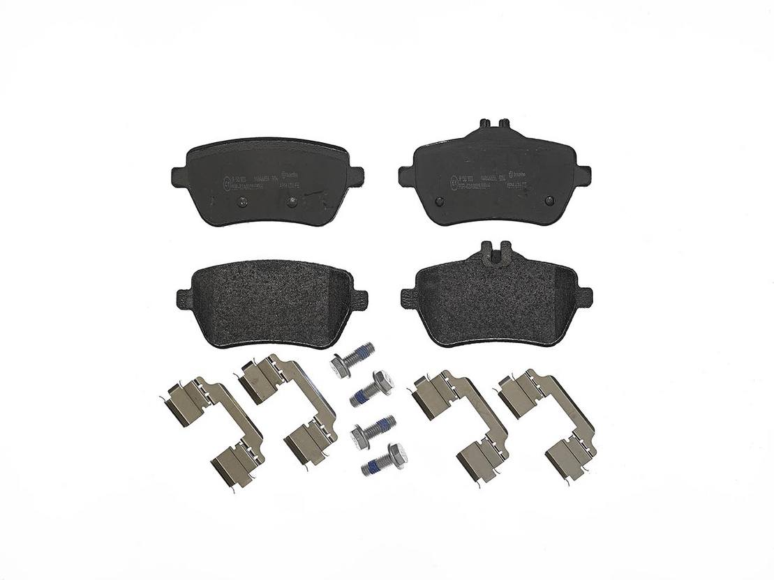 Mercedes Disc Brakes Kit -  Brembo Pads Rear (Low-Met) 0084203420 - Brembo P50103